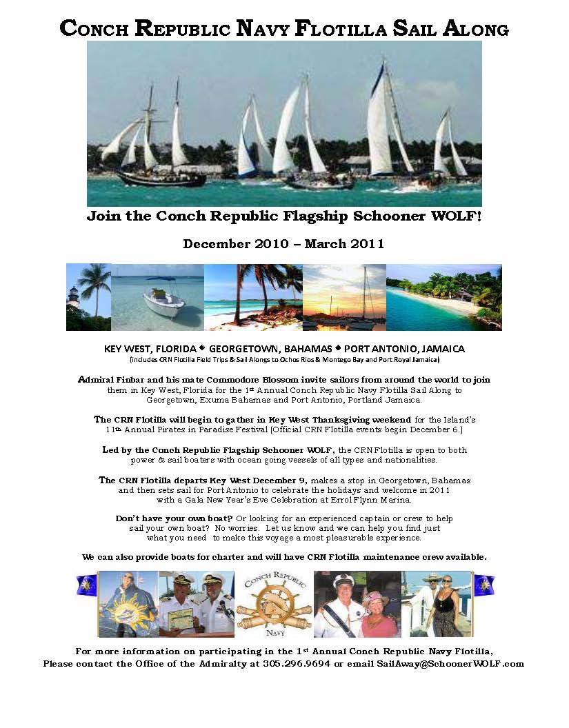 The Conch Republic Navy Sail Along 2010